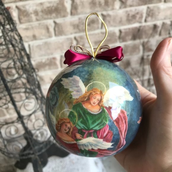 Angel Ornament Tomorrow Today Christmas Vintage - Picture 1 of 15